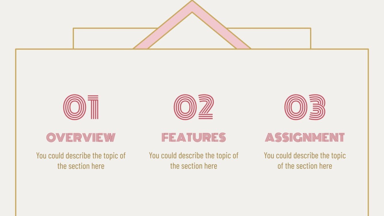 Art Deco Lesson Google Slides theme and PowerPoint template