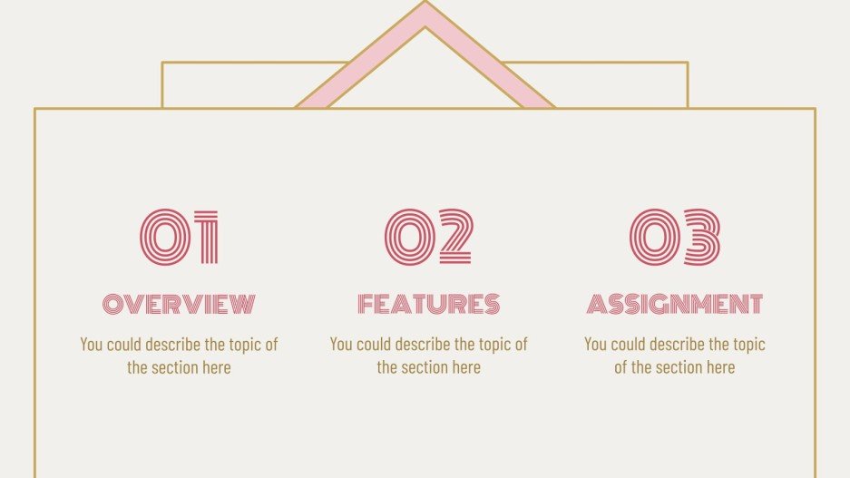 Art Deco Lesson Google Slides theme and PowerPoint template