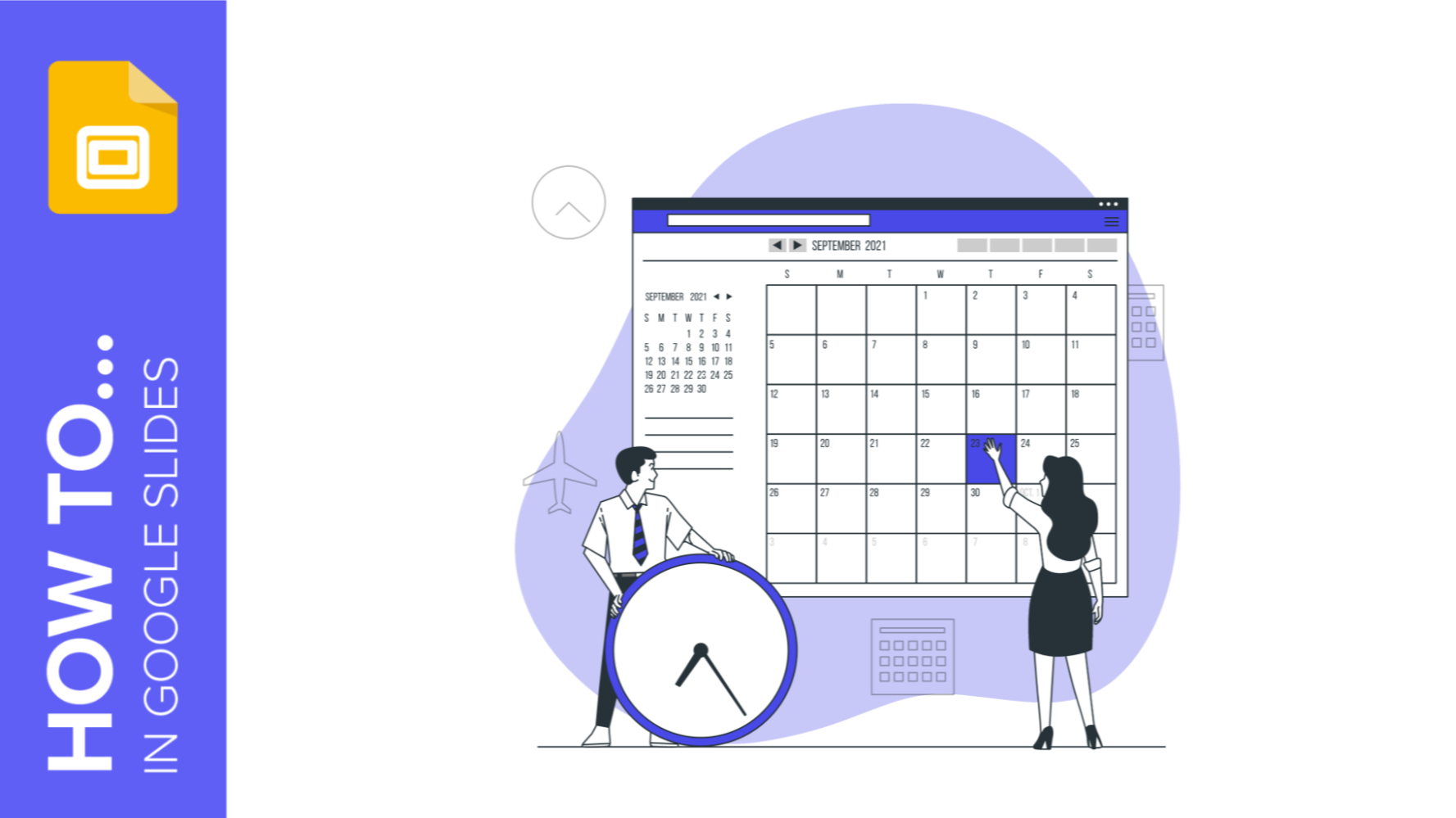 Explore Calendar PowerPoint And Google Slides Theme