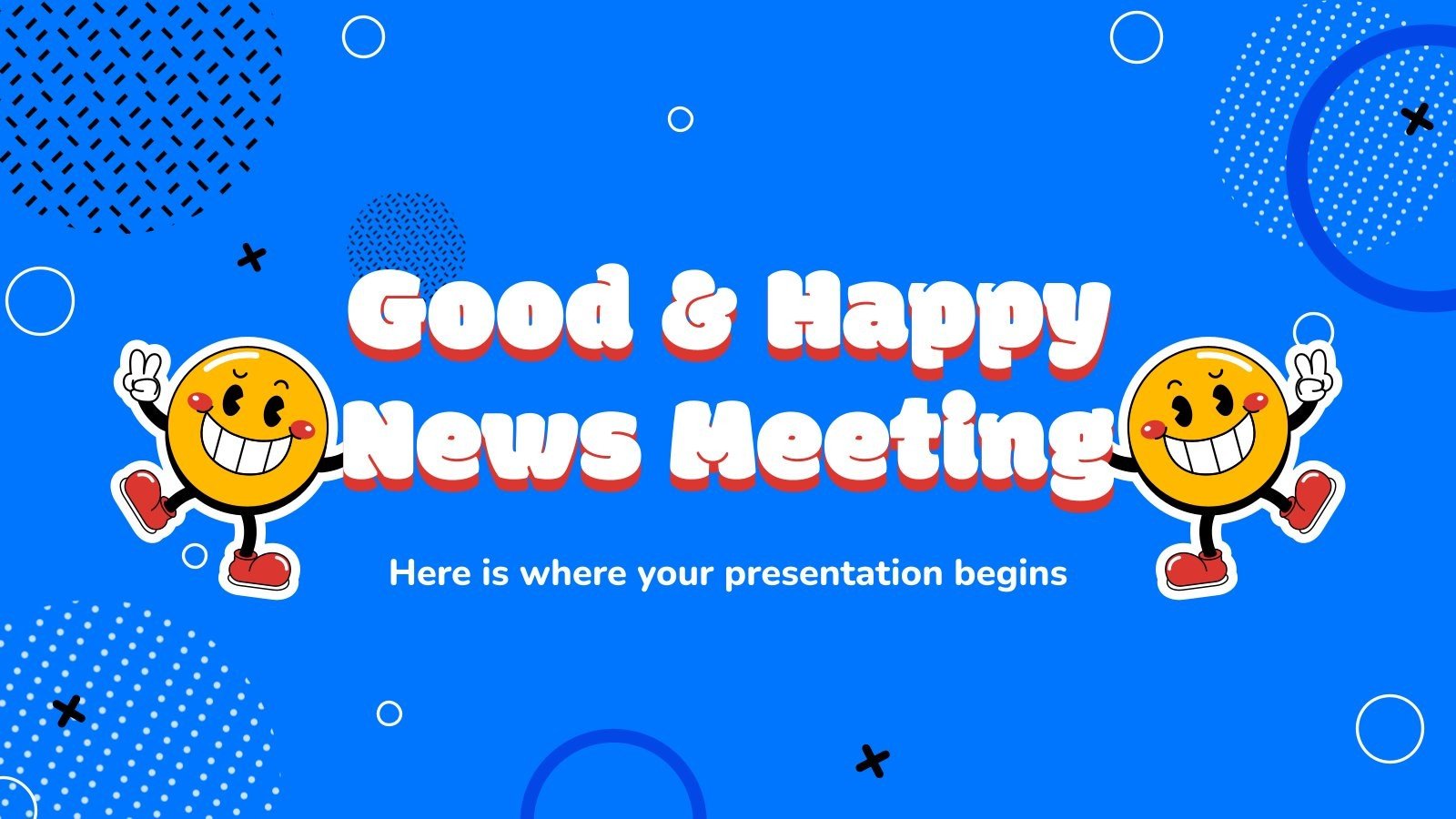 Good happy news meeting google slides powerpoint