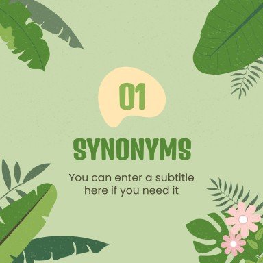 Plantilla de presentación Clase de inglés para primaria