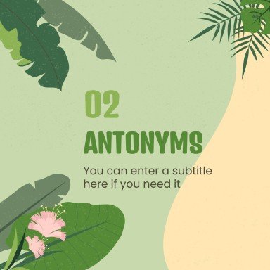 Plantilla de presentación Clase de inglés para primaria