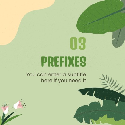 Plantilla de presentación Clase de inglés para primaria