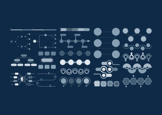 Modelo de apresentação Newsletter-folheto de viagens com cores e design acid