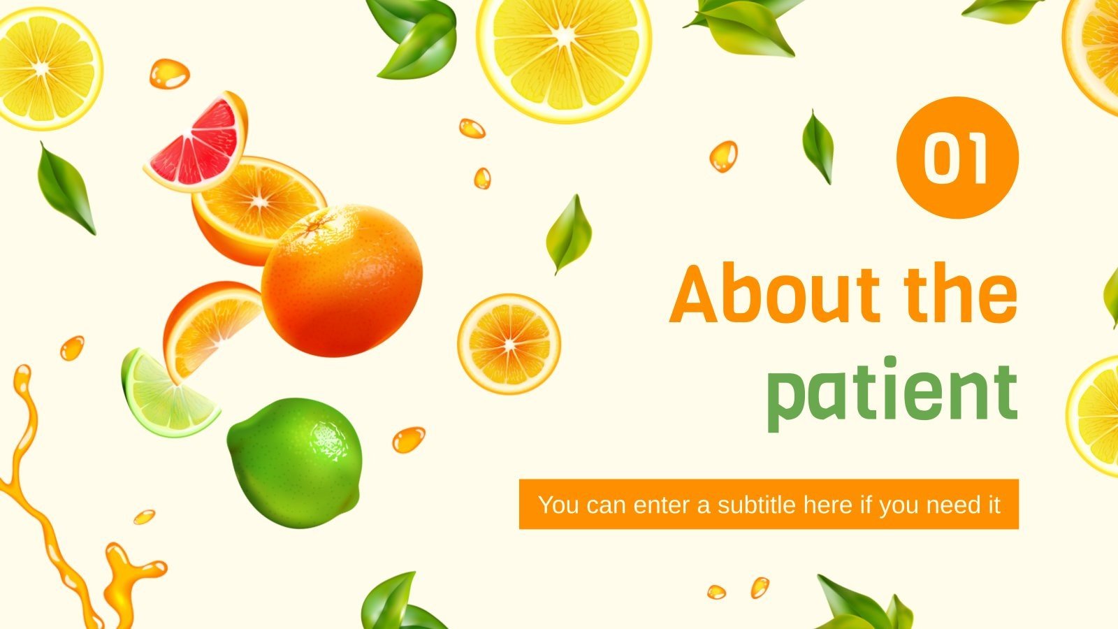 Vitamin C Deficiency Clinical Case Google Slides & PPT