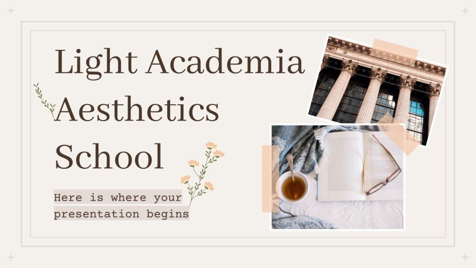 Free aesthetic templates for Google Slides & PowerPoint