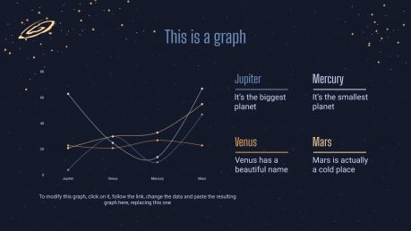 Plantilla de presentación El espacio y las galaxias