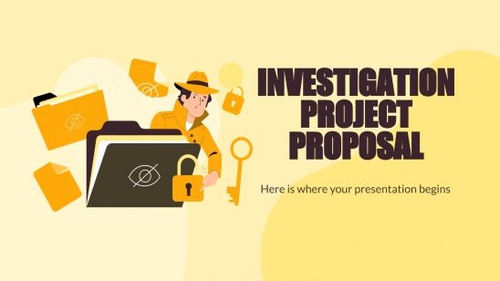 Plantilla de presentación Proyecto de investigación privada