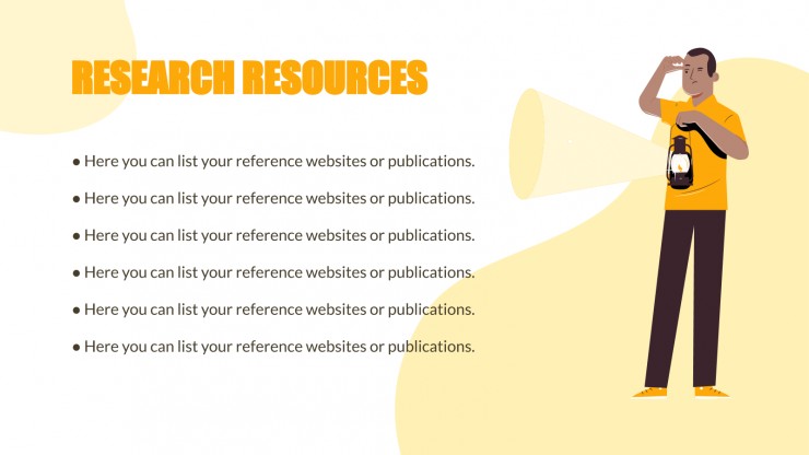 Investigation Project Proposal presentation template
