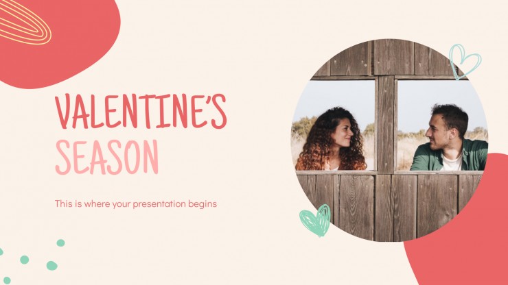 Valentine's Season presentation template