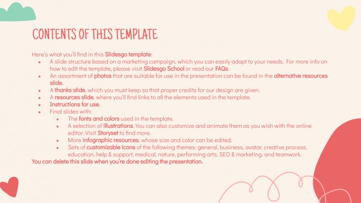 Valentine's Season presentation template