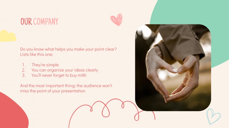 Valentine's Season presentation template