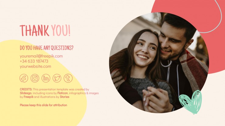 Valentine's Season presentation template