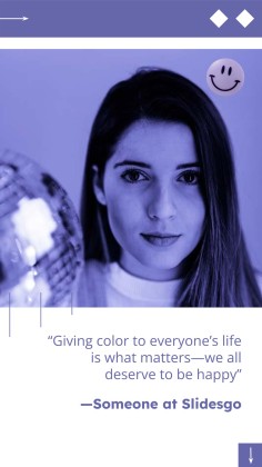 Plantilla de presentación Color del año 2022: Very Peri