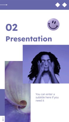 Plantilla de presentación Color del año 2022: Very Peri