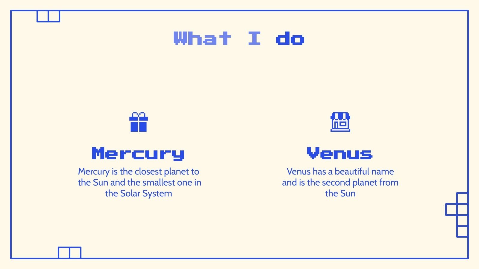 NFT Artist Portfolio Google Slides and PowerPoint