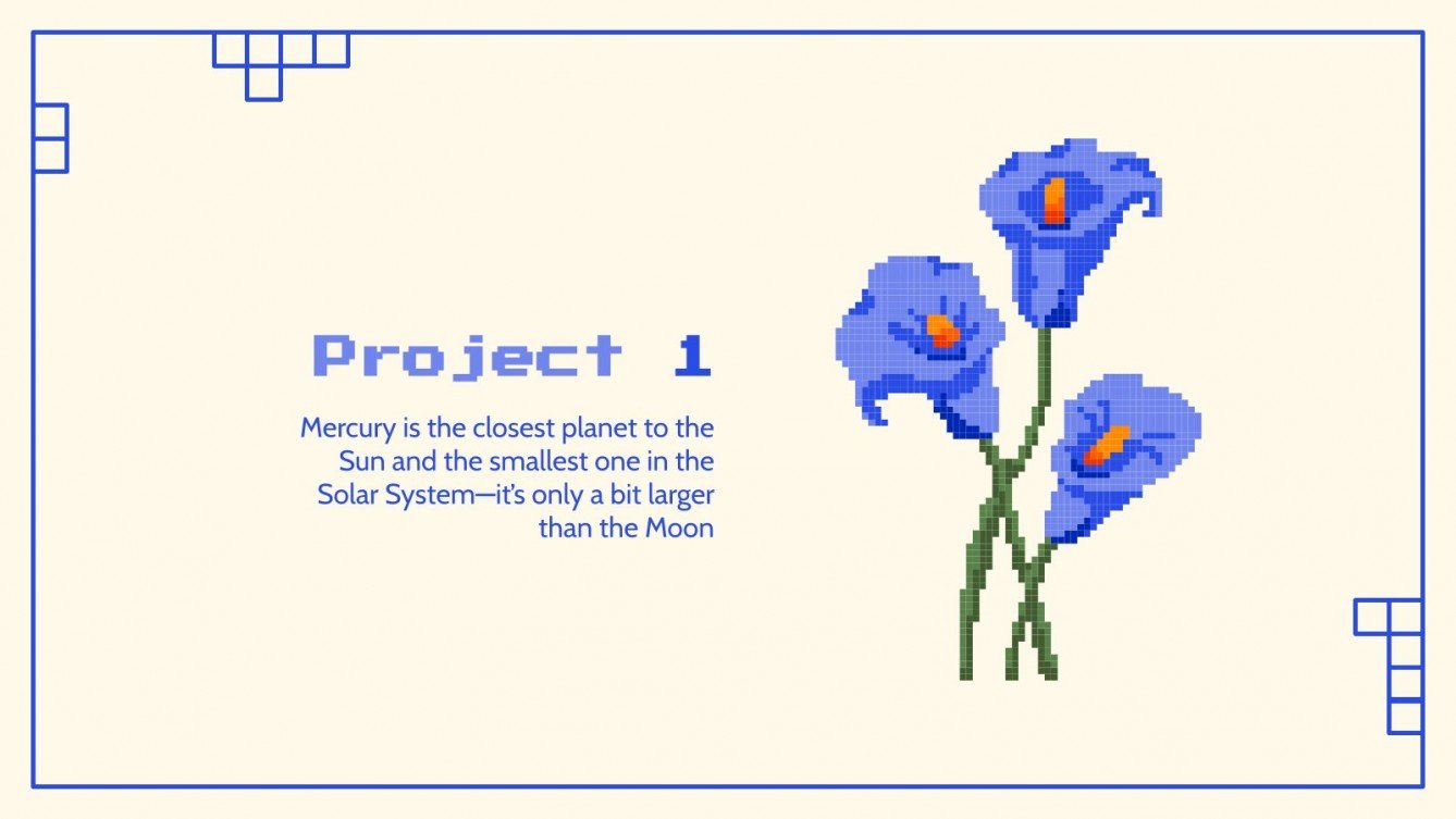 NFT Artist Portfolio Google Slides and PowerPoint