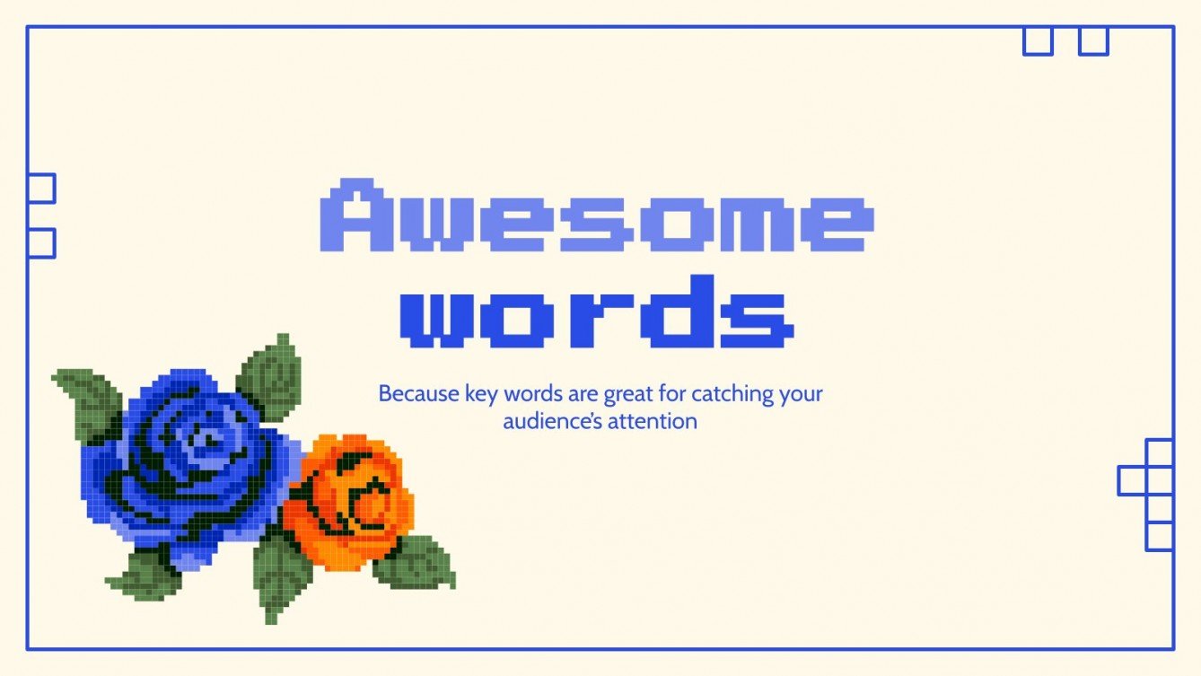 NFT Artist Portfolio Google Slides and PowerPoint