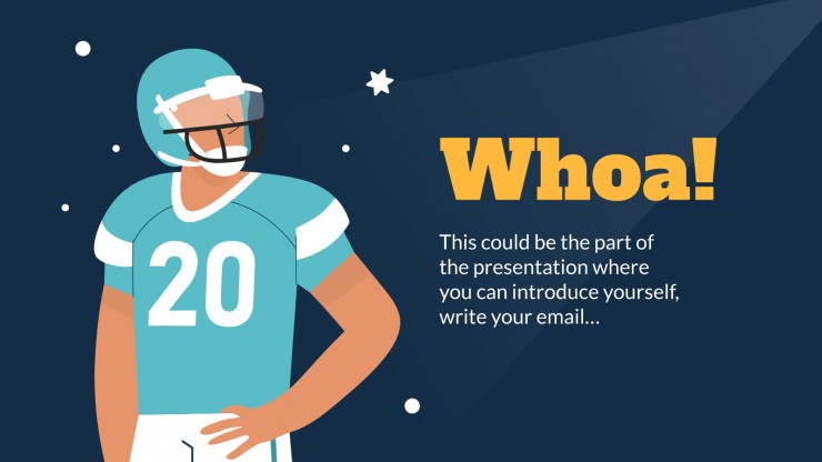 Super Bowl Day! presentation template