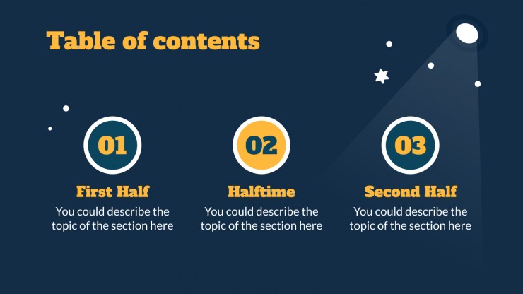 Super Bowl Day! presentation template