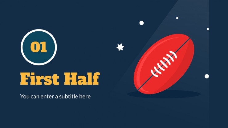 Super Bowl Day! presentation template