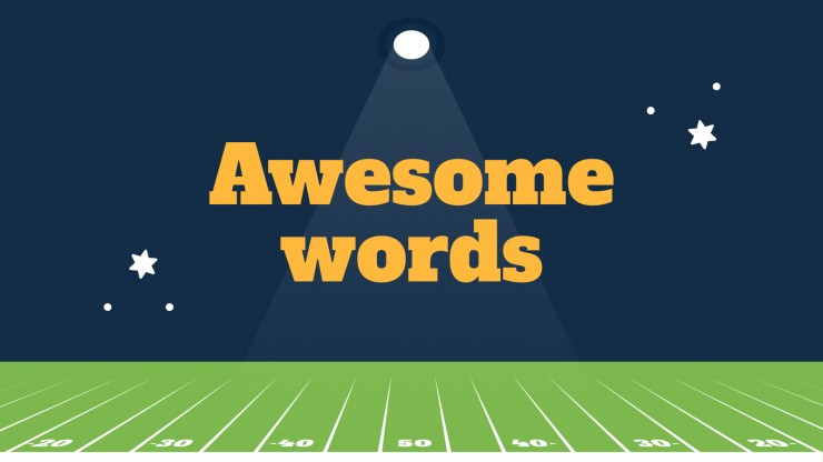 Super Bowl Day! presentation template