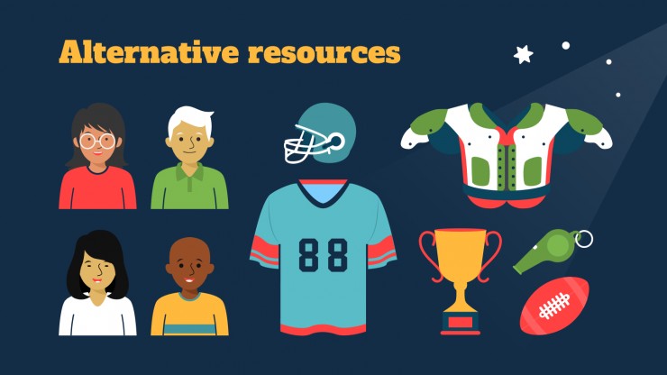Super Bowl Day! presentation template