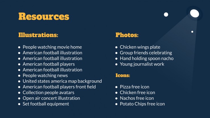 Super Bowl Day! presentation template