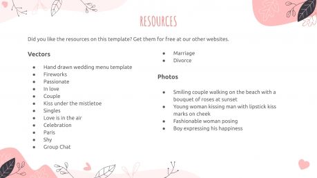 Roses Are Red presentation template