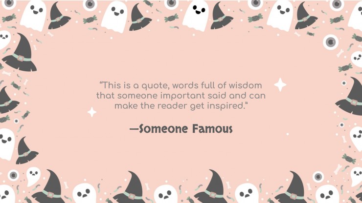 Modèle d’Halloween pour les réseaux sociaux : Modèles de présentation