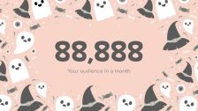 Plantilla de presentación Patrones de Halloween