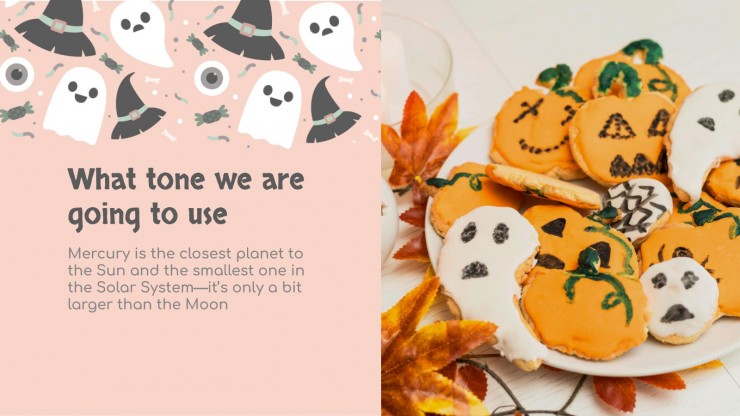 Modèle d’Halloween pour les réseaux sociaux : Modèles de présentation
