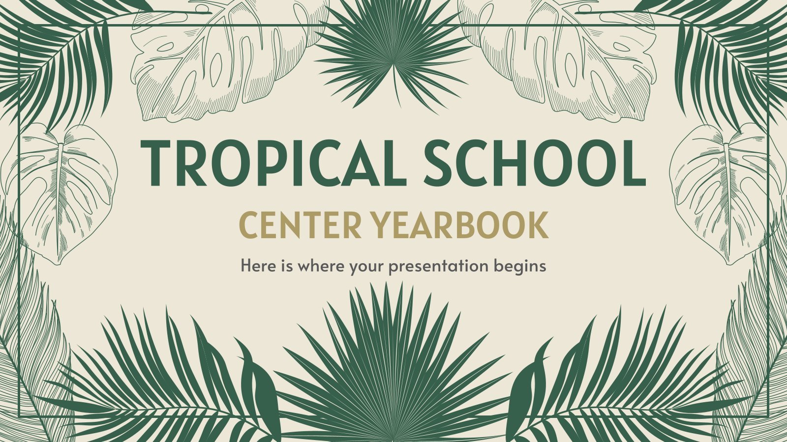 Free Tropical Google Slides themes and PowerPoint templates