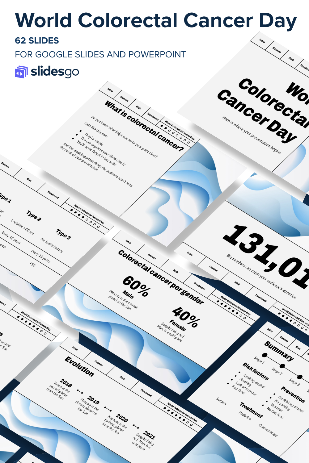 World Colorectal Cancer Day | Google Slides & PowerPoint