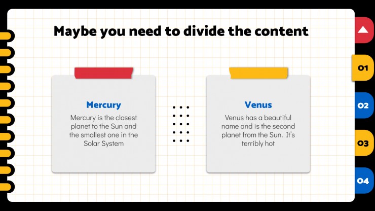 Writic Geometric Notebook presentation template
