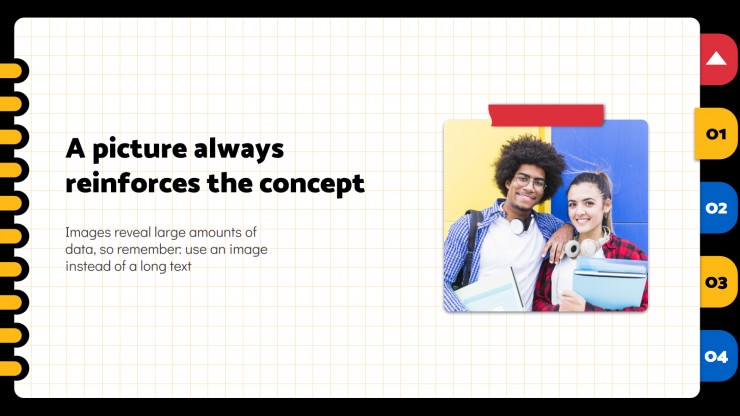 Writic Geometric Notebook presentation template