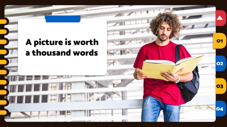 Writic Geometric Notebook presentation template