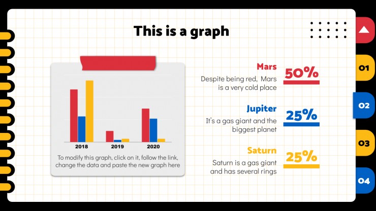 Writic Geometric Notebook presentation template