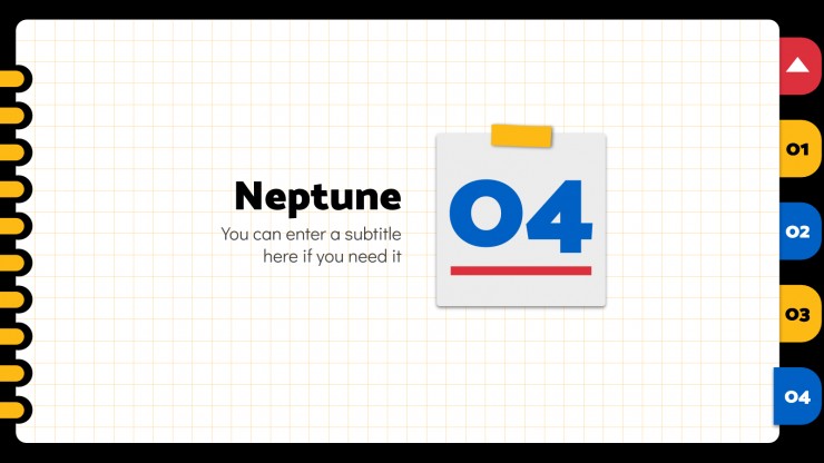 Writic Geometric Notebook presentation template