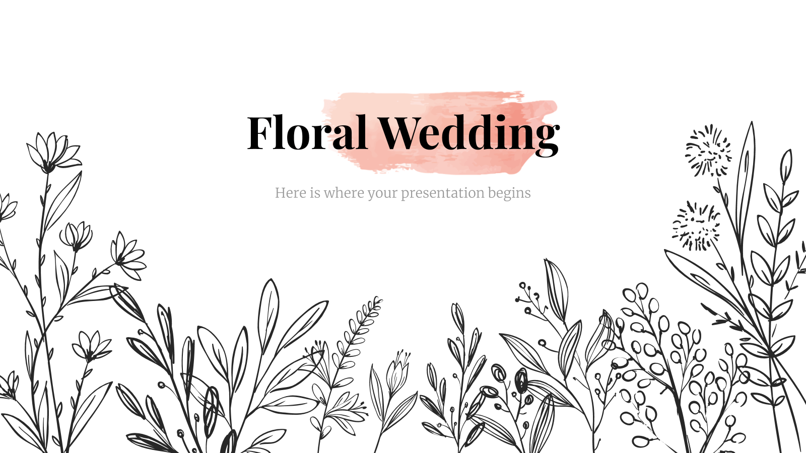 Boda floral