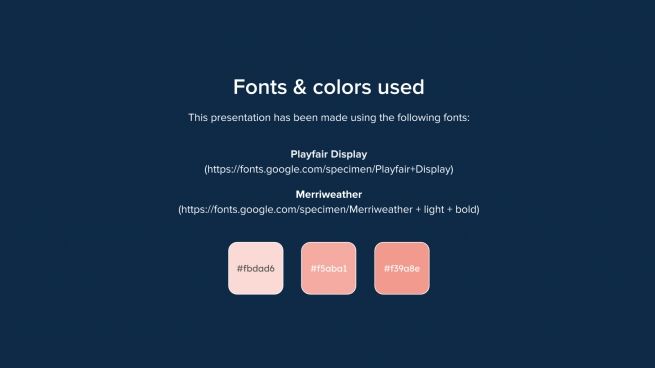 Floral Wedding presentation template