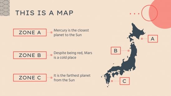 Modelo de apresentação Ruas do Japão