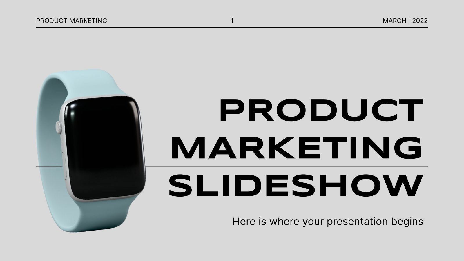 Diapositivas de marketing de producto Google Slides y PPT
