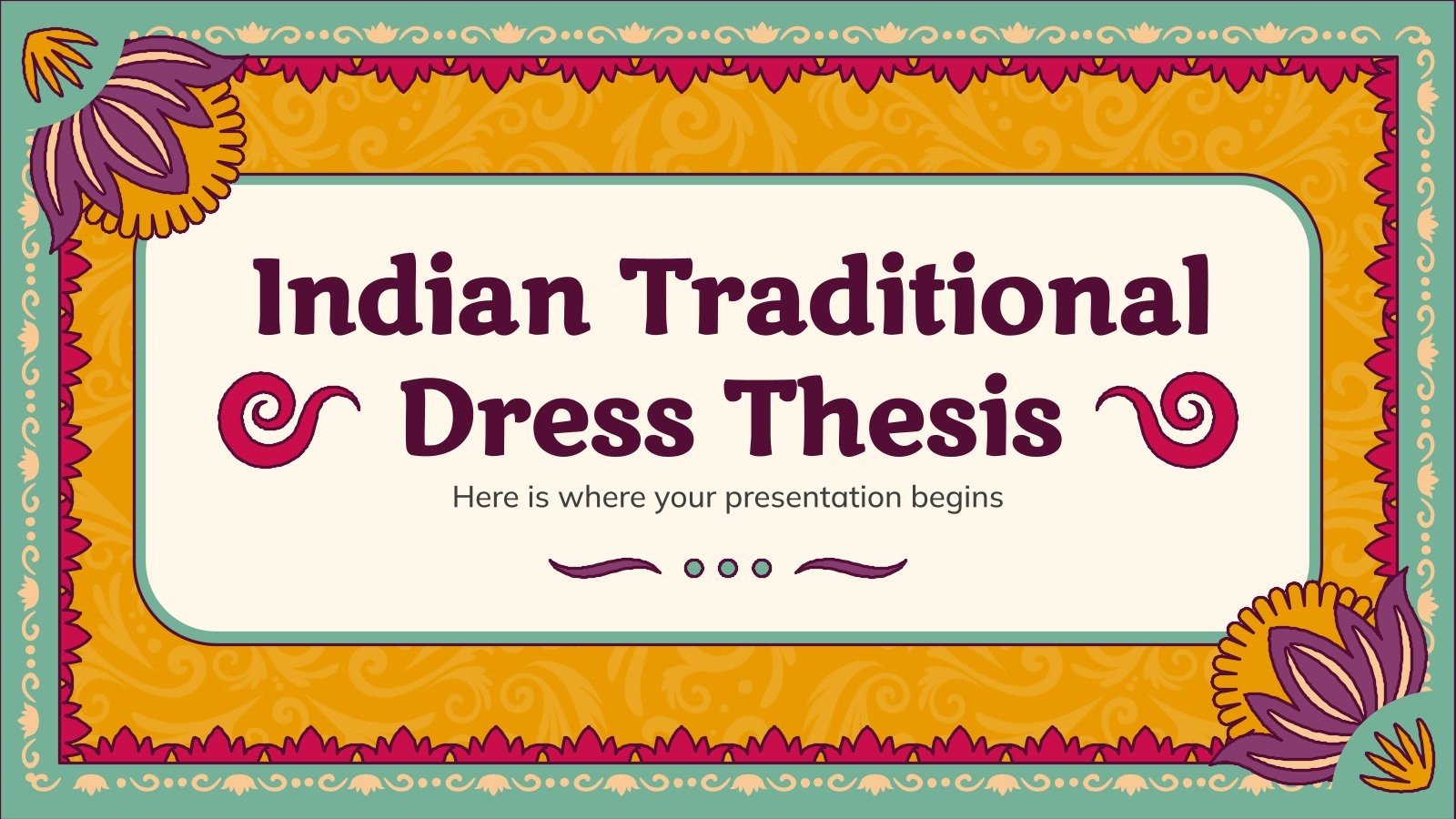 Free templates for Google Slides and PPT about India