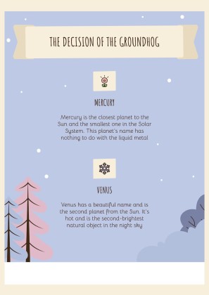 Groundhog Day Minitheme presentation template 