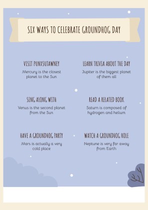 Groundhog Day Minitheme presentation template 