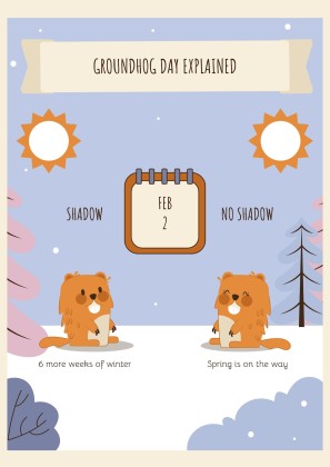 Groundhog Day Minitheme presentation template 