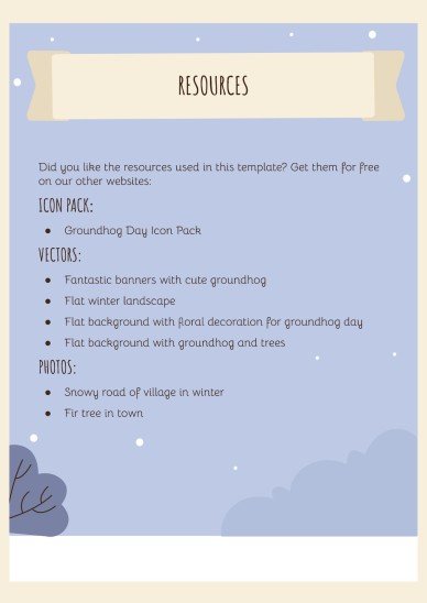 Groundhog Day Minitheme presentation template 