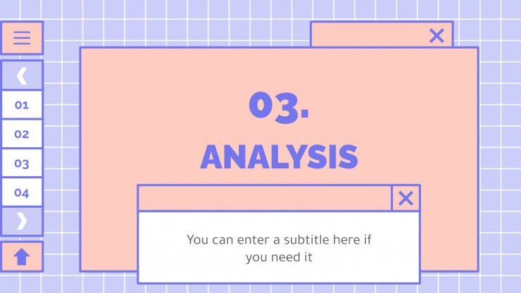 Cute Lovely Interface presentation template