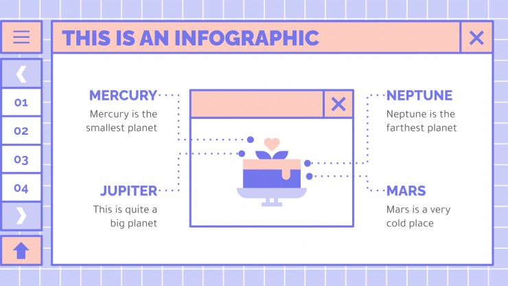 Cute Lovely Interface presentation template